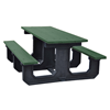 Rectangular Recycled plastic Picnic Table
