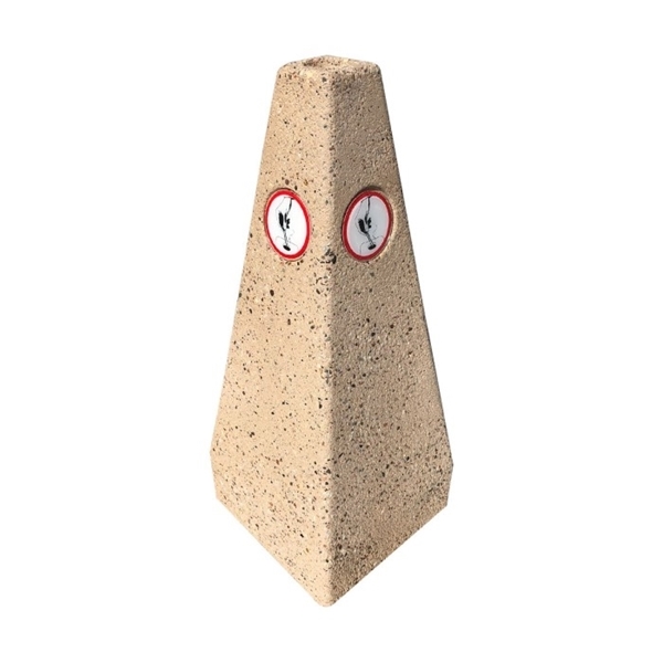 Concrete Pyramid Cigarette and Ash Snuffer