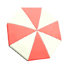 Two Tone Octagon Fiberglass Umbrella