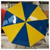 Two Tone Octagon Fiberglass Umbrella