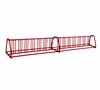 Picture of 28 Space "A" Style Steel Bike Rack, Portable - 16 Ft.