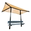 Bench with Shade Structure