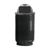 Picture of Trash Receptacle Round 55 Gallon Powder Coated Steel with Dome Top, Portable