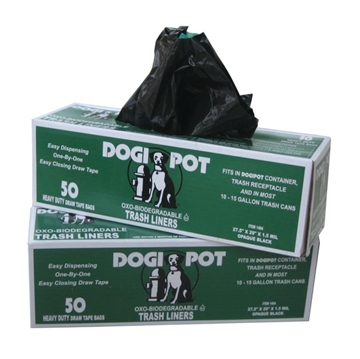 Dogipot Litter Pet Waste Receptacle Liner Bags	