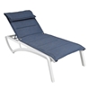 Sunset Sling Chaise Lounge With Padded Pillow