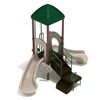 Powell’s Bay Commercial Playground Structure - Ages 2 To 12 Yr - Quick Ship - Front Neutral Scheme