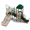 Granite Manor Commercial Playground Set - Ages 2 To 12 Yr - Quick Ship - Neutral Back