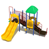 Granite Manor Commercial Playground Set - Ages 2 To 12 Yr - Quick Ship - Primary Back