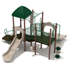 Sunset Harbor Commercial Playground Equipment - Ages 5 To 12 Yr - Quick Ship - Neutral Back