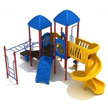 Cooper’s Neck Commercial Playground Equipment - Ages 5 To 12 Yr - Quick Ship -  Primary Front