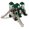 Figg’s Landing Commercial Playground Equipment - Ages 5 to 12 yr - Quick Ship - Neutral Back