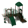 Los Arboles Playground Structure For Schools - Ages 2 To 12 Yr - Quick Ship - Neutral Back