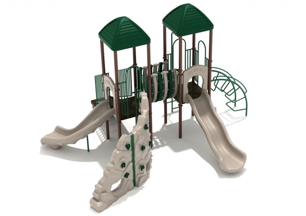 Peak District Playground Equipment For Schools - Ages 5 To 12 Yr - Quick Ship - Neutral Back