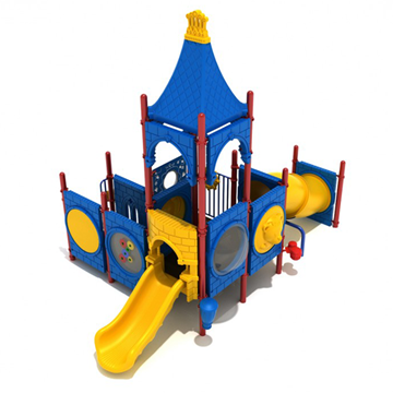 Hall Of Kings Playground Structure For Toddlers - Ages 6 To 23 Months - Front