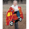 Fire Truck Playground Spring Rider - Ages 2 To 5 Years