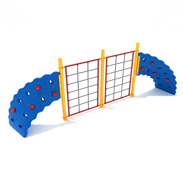 2 Panel Rope Challenger Playground Climber - Ages 5 To 12 Years