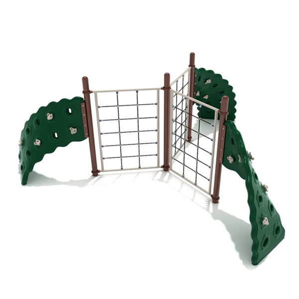 3 Panel Rope Challenger Playground Climber - Ages 5 To 12 Years