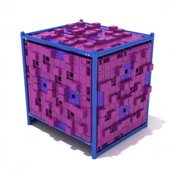Pixel Cube Playground Climber - Ages 5 To 12 Years