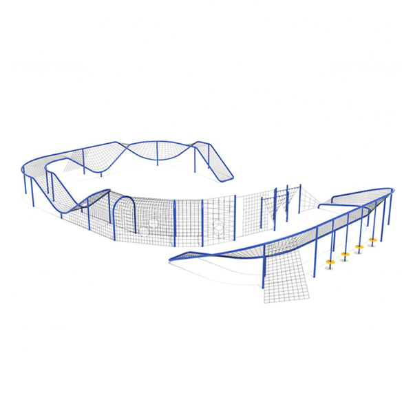 Skywalk Playground Climbing Net - Ages 5 to 12 Years - Front