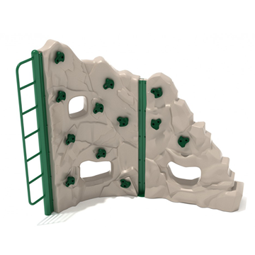 Craggy Island Playground Rock Wall Climber - Ages 5 To 12 Years - Neutral 