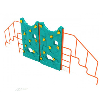 Craggy Knob Playground Rock Wall Climber - Ages 5 To 12 Years