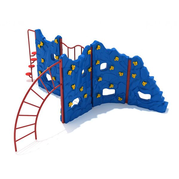 Craggy Flats Playground Rock Wall Climber - Ages 5 To 12 Years