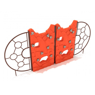 Craggy Cliff Playground Rock Wall Climber - Ages 5 To 12 Years