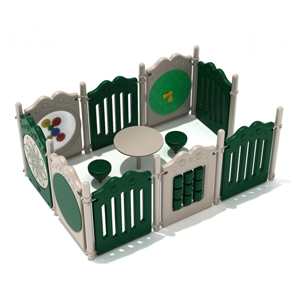 Hartselle Commercial Daycare Playset - Ages 2 To 5 Yr - Front