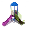 Menlo Park Commercial Playground Equipment - Ages 2 To 12 Yr - Back