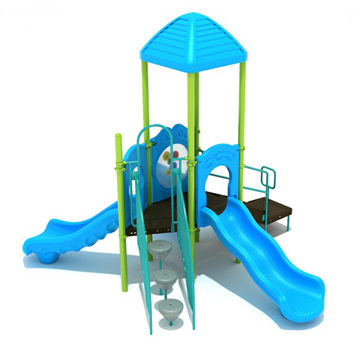 Palo Alto Commercial Daycare Playground Set - Ages 2 To 5 Yr - Front