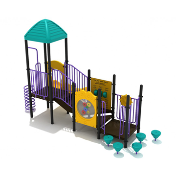 Mission Viejo Commercial Daycare Playground Equipment - Ages 2 to 5 yr - Front