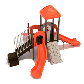 Frederick Commercial Elementary Playground Equipment - Ages 2 to 12 yr - Front