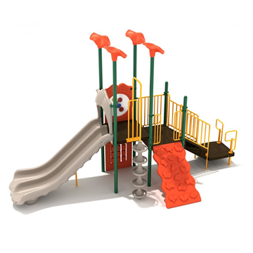Bellingham Commercial Playground Set - Ages 2 To 12 Yr  - Back