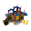 Red Bud Commercial Daycare Playground Set - Ages 2 To 5 Yr - Front
