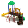 Renton Commercial Elementary School Playground Equipment - Ages 2 To 12 Yr - Back