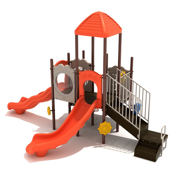 Santa Cruz Playground Play Structure - Ages 2 to 12 yr - Back
