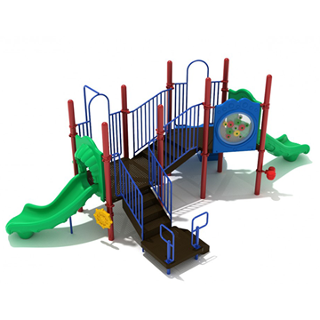 Blackburn School Playground Equipment - Ages 2 to 12 yr - Front