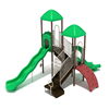 Burbank Commercial Playground Playset - Ages 5 to 12 yr - Front