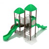 Burbank Commercial Playground Playset - Ages 5 to 12 yr - Back