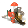 Alexandria Commercial Playground Playset - Ages 2 to 12 yr - Back