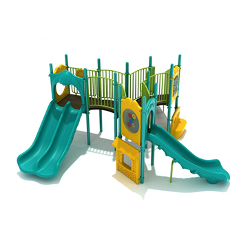 Lawrence Commercial Park Playground Playset - Ages 2 to 12 yr - Front
