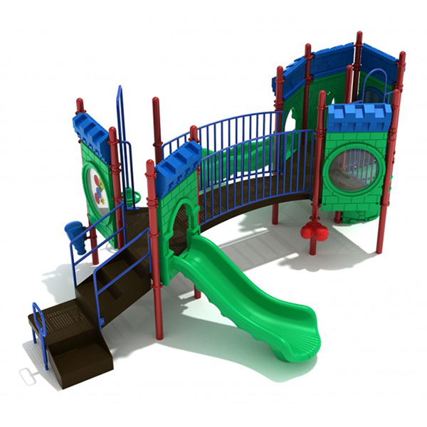 Franklin’s Folly Daycare Playground Structure - Ages 2 to 5 yr - Front