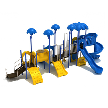 Overland Park Commercial Playground Structure - Ages 2 to 12 yr - Front