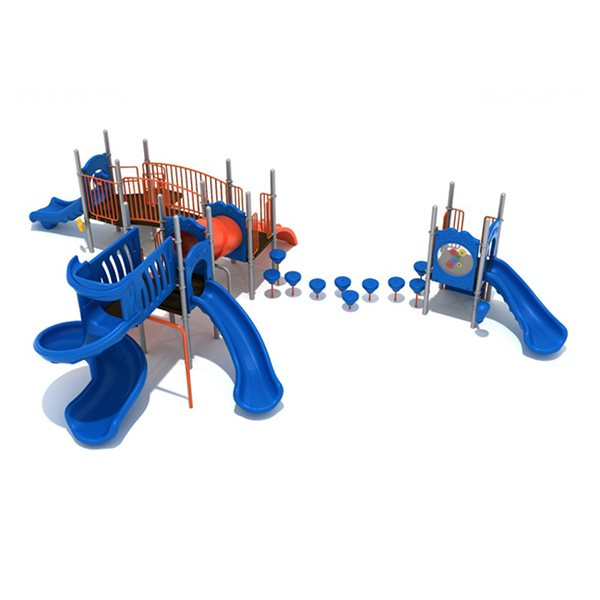 Eau Claire Commercial Playground Structure - Ages 2 to 12 yr - Front