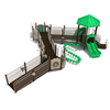 Charles Mound  Commercial Playground Structure - Ages 2 to 12 yr  - Front