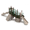 Catapult Cove Commercial Playset - Ages 2 to 12 yr - Back
