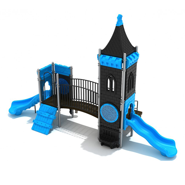 Coastal Citadel Commercial Playground Playset - Ages 2 to 12 yr - Front
