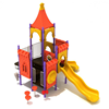 Knight’s Stable Commercial Playground Playset - Ages 2 to 12 yr - Back