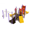Shrieking Chateau Commercial Playground Playset - Ages 5 to 12 yr - Back