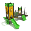 Avalon Island Commercial Playground Structure - Ages 2 to 12 yr - Front